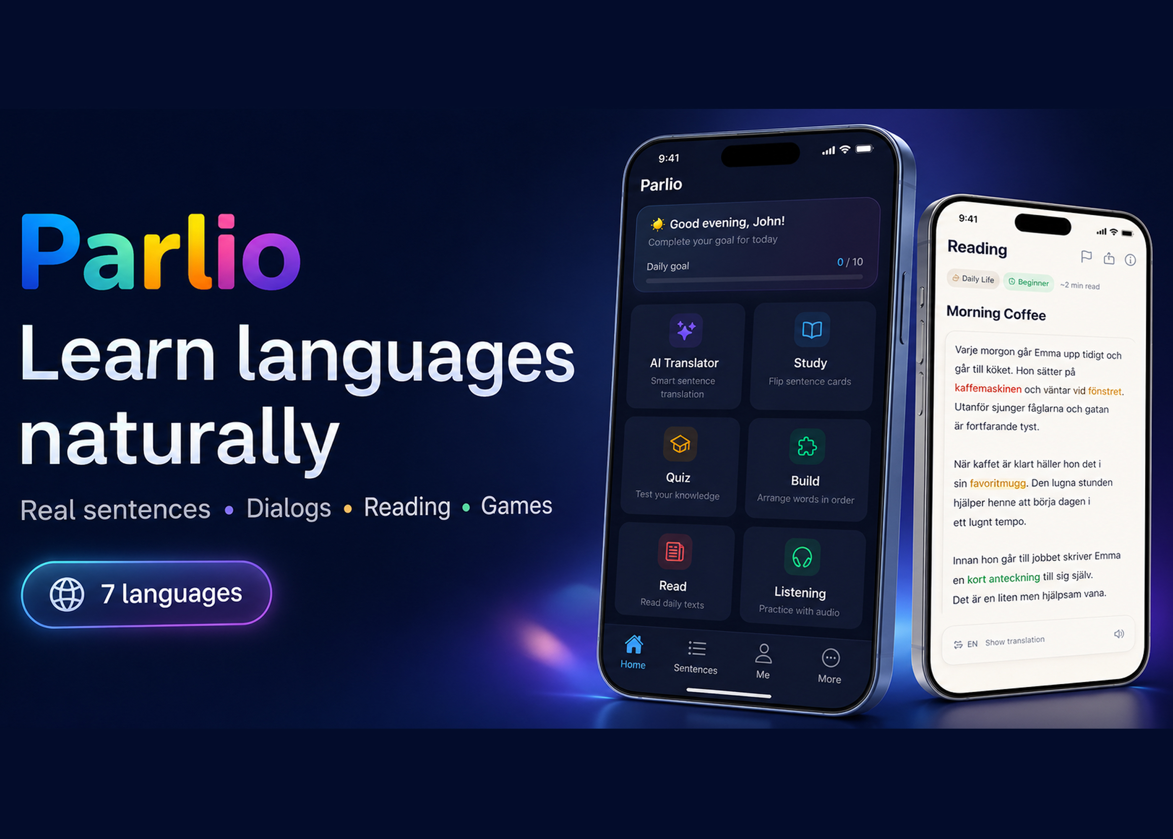 Parlio app preview